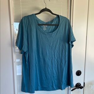 Vibrant Teal Short Sleeve Women's Tee